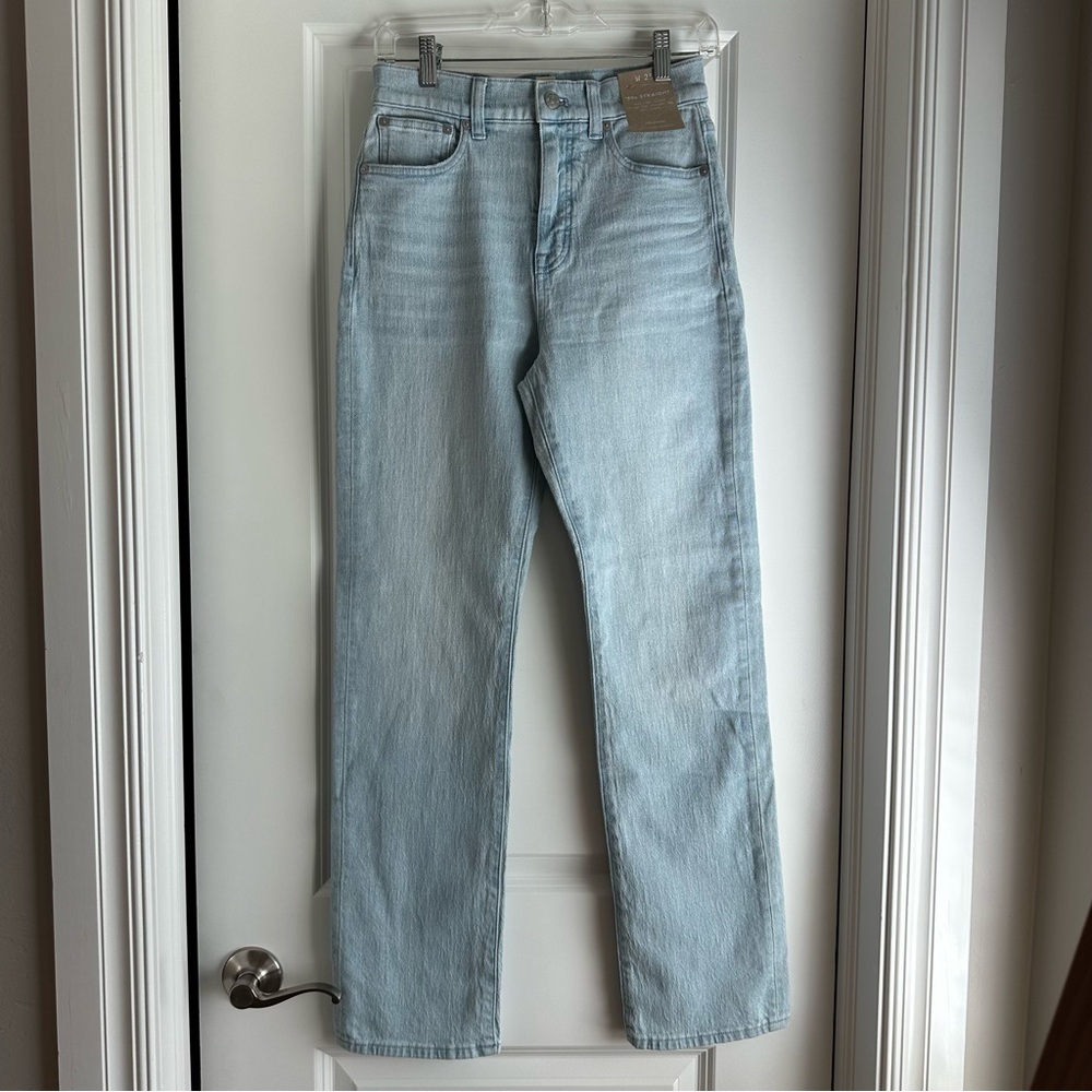 Madewell 90’s Straight size 25 NWT